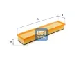UFI Vzduchov filtr ‐ UFI 30.606.00