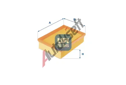 UFI Vzduchový filtr UFI 30.609.00, 30.609.00 UFI Vzduchový filtr UFI 30.609.00, 30.609.00