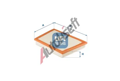 UFI Vzduchov filtr UFI 30.621.00, 30.621.00