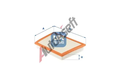 UFI Vzduchov filtr UFI 30.622.00, 30.622.00