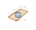 UFI Vzduchov filtr ‐ UFI 30.657.00