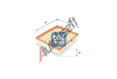 UFI Vzduchov filtr UFI 30.660.00, 30.660.00