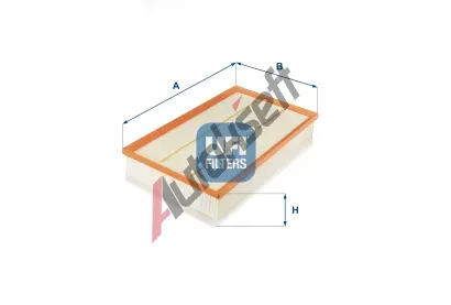 UFI Vzduchov filtr UFI 30.662.00, 30.662.00