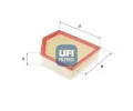 Vzduchov filtr UFI ‐ UFI 30.686.00