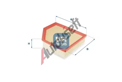 UFI Vzduchov filtr UFI 30.686.00, 30.686.00