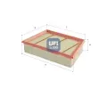 Vzduchov� filtr&nbsp;UFI&nbsp;&dash;&nbsp;UFI 30.698.00