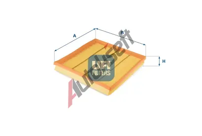UFI Vzduchov filtr UFI 30.714.00, 30.714.00