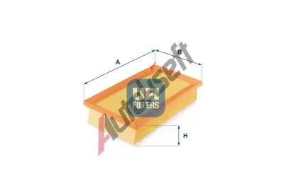 UFI Vzduchov filtr UFI 30.717.00, 30.717.00
