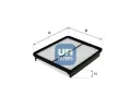 Vzduchov filtr UFI ‐ UFI 30.723.00