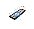 Vzduchov filtr UFI ‐ UFI 30.726.00