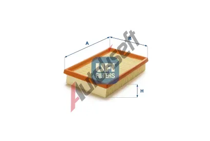 UFI Vzduchov filtr UFI 30.787.00, 30.787.00