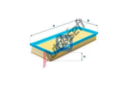 UFI Vzduchov� filtr UFI 30.818.00, 30.818.00