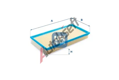 UFI Vzduchov� filtr UFI 30.862.00, 30.862.00