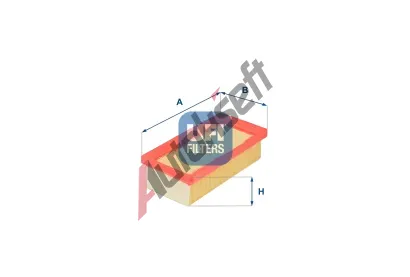 UFI Vzduchov filtr UFI 30.894.00, 30.894.00