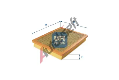 UFI Vzduchov� filtr UFI 30.941.02, 30.941.02