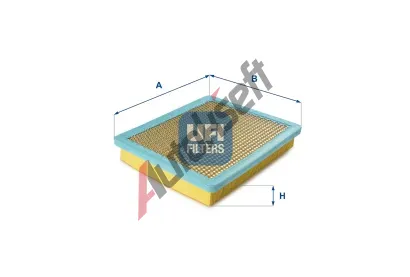UFI Vzduchov� filtr UFI 30.979.02, 30.979.02