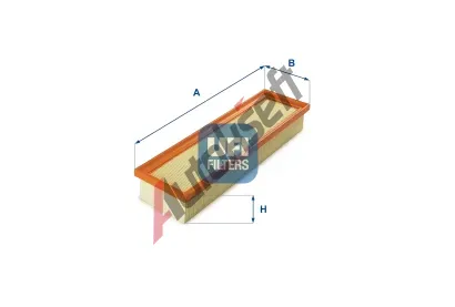 UFI Vzduchov filtr UFI 30.A15.00, 30.A15.00