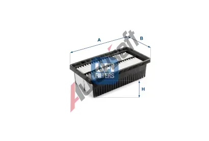 UFI Vzduchový filtr UFI 30.A34.00, 30.A34.00 UFI Vzduchový filtr UFI 30.A34.00, 30.A34.00