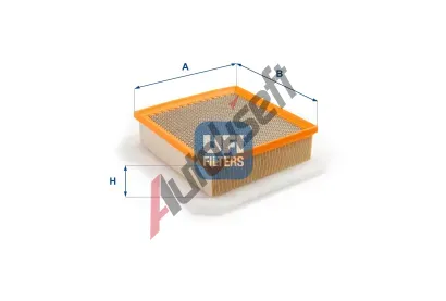UFI Vzduchov filtr UFI 30.A37.00, 30.A37.00