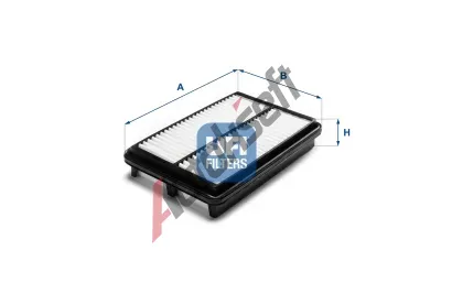 UFI Vzduchov filtr UFI 30.A55.00, 30.A55.00