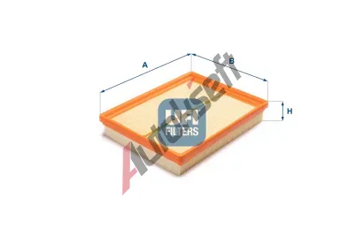 UFI Vzduchov filtr UFI 30.A64.00, 30.A64.00
