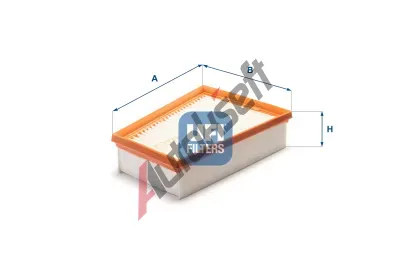 UFI Vzduchový filtr UFI 30.A70.00, 30.A70.00  UFI Vzduchový filtr UFI 30.A70.00, 30.A70.00