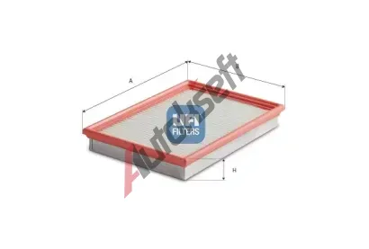 UFI Vzduchový filtr UFI 30.A87.00, 30.A87.00 UFI Vzduchový filtr UFI 30.A87.00, 30.A87.00