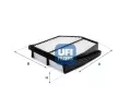 Vzduchov filtr UFI ‐ UFI 30.A96.00