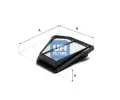 Vzduchov filtr UFI ‐ UFI 30.B05.00