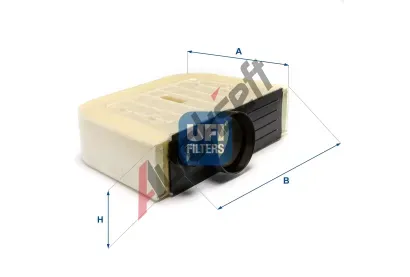 UFI Vzduchov filtr UFI 30.B15.00, 30.B15.00