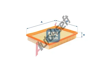 UFI Vzduchov filtr UFI 30.B44.00, 30.B44.00
