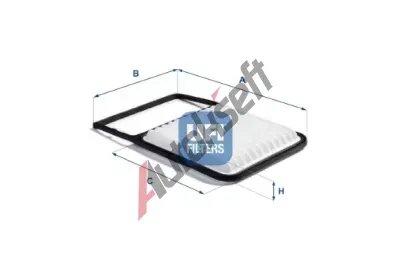 UFI Vzduchov filtr UFI 30.B71.00, 30.B71.00