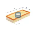UFI Vzduchov� filtr&nbsp;&dash;&nbsp;UFI 30.C38.00