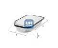 Vzduchov filtr UFI ‐ UFI 30.C45.00
