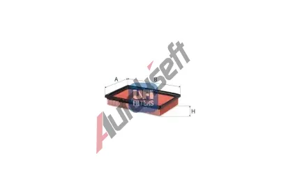 UFI Vzduchov filtr UFI 30.D12.00, 30.D12.00