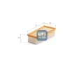 Vzduchov filtr UFI ‐ UFI 30.D14.00