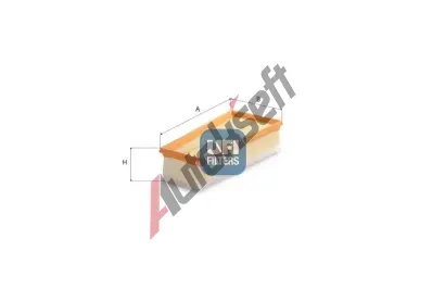 UFI Vzduchov filtr UFI 30.D14.00, 30.D14.00