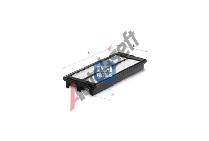 UFI Vzduchov filtr UFI 30.D24.00, 30.D24.00