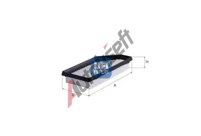 UFI Vzduchov filtr UFI 30.D67.00, 30.D67.00