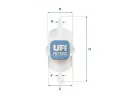 Palivov filtr UFI ‐ UFI 31.001.00