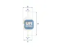Palivov filtr UFI ‐ UFI 31.012.00