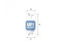Palivov filtr UFI ‐ UFI 31.028.00