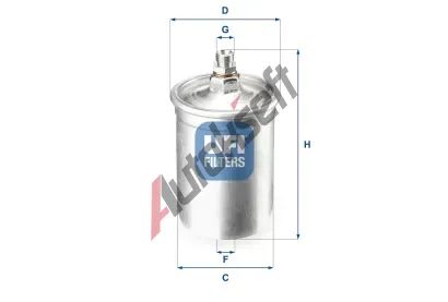 UFI Palivov filtr UFI 31.505.00, 31.505.00