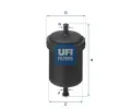 Palivov filtr UFI ‐ UFI 31.512.00