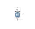 Palivov filtr UFI ‐ UFI 31.529.00
