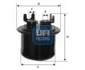 UFI Palivov filtr ‐ UFI 31.539.00