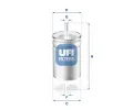UFI Palivov filtr ‐ UFI 31.611.00