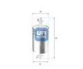 Palivov filtr UFI ‐ UFI 31.722.00