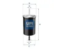 Palivov filtr UFI ‐ UFI 31.747.00