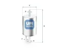Palivov filtr UFI ‐ UFI 31.831.00